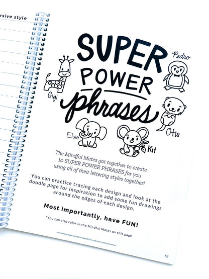 Mindful Lettering for Kids