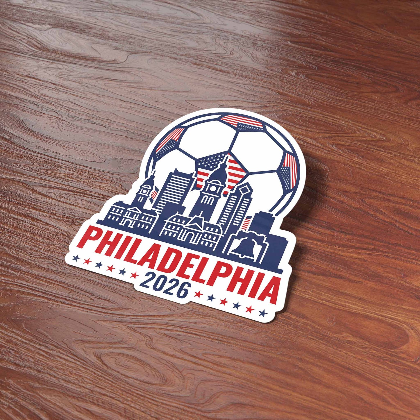 Philadelphia USA Soccer Sticker