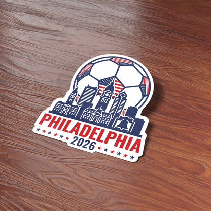 Philadelphia USA Soccer Sticker