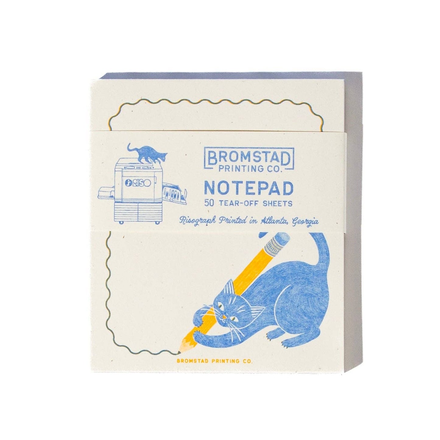Pencil Cat - Mini Notepad