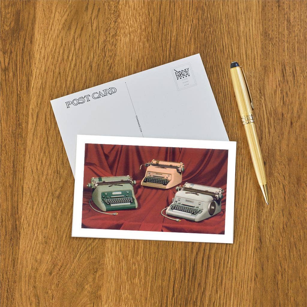 Postcard LT-406 Typewriters