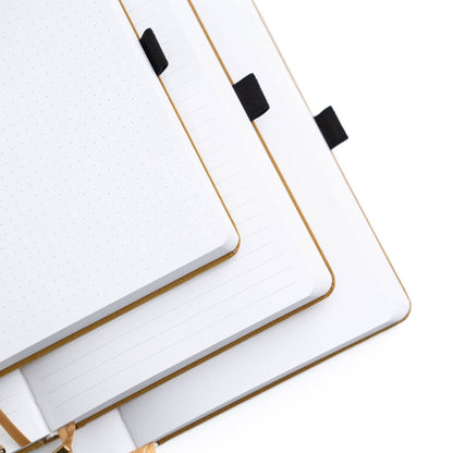 Songbird In Blue Dot Grid Notebook