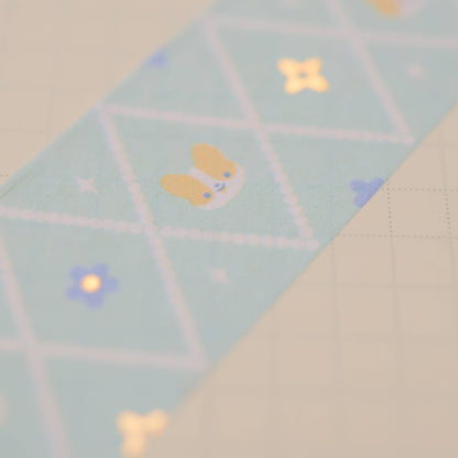 25mm Washi Tape (Foil) - Diamond Friends