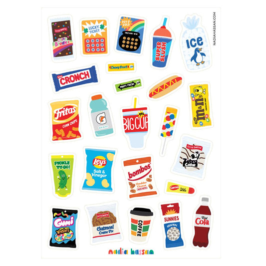How Convenient 5x7 Sticker Sheet