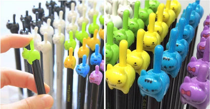 Cat Tail Retractable Gel Pen