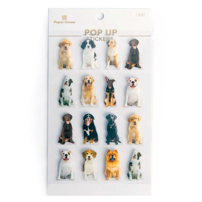Pop Up Scrapbook Stickers - Dogs