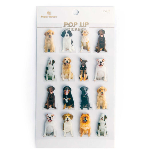 Pop Up Scrapbook Stickers - Dogs