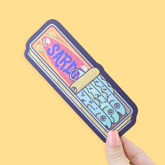 Tin Fishies | Sardines | Cute | Fish | Food | Bookmark