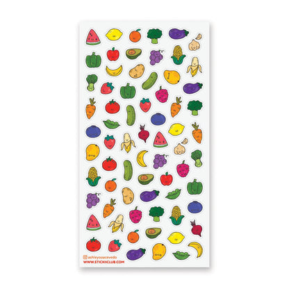 Produce Pals Sticker Sheet