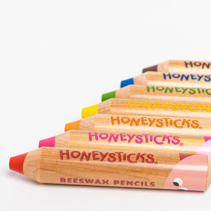 Honeysticks Beeswax Pencils Little Learners 7pk