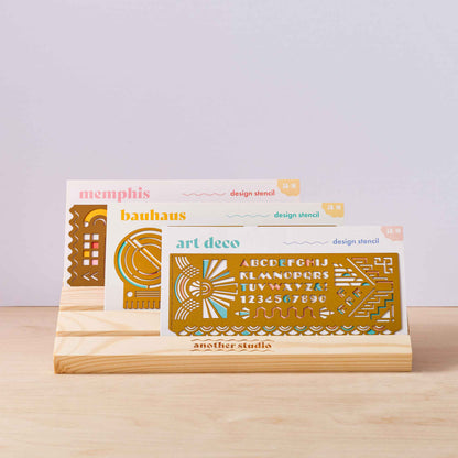 Art Deco Design Stencil, Journaling & Holiday Craft