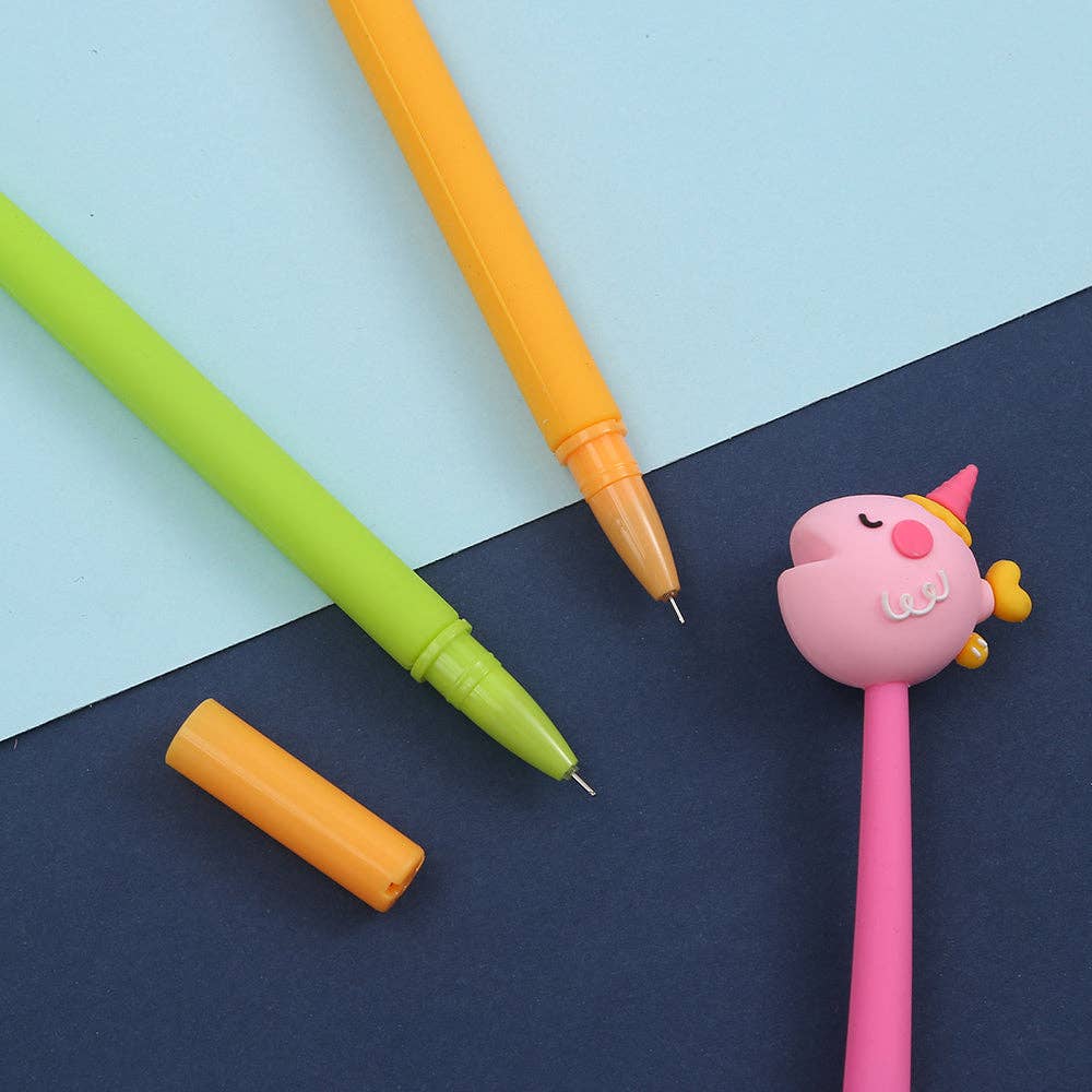 HAPPY SEA ANIMALS GEL PEN