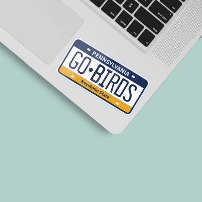 Go Flyers Philly Sticker - Pennsylvania License Plate Decal