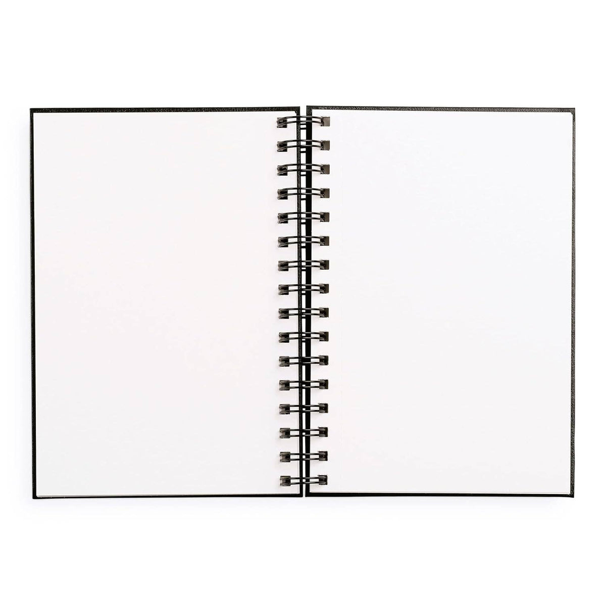Small Sketchbook 5.5 x 8" - Spiral Hardcover (Black)