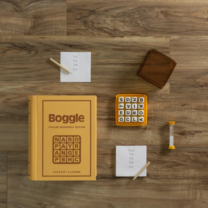 Boggle Vintage Book Shelf Edition