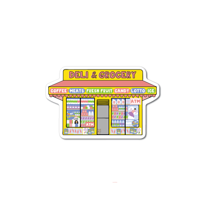 NYC Bodega Matte Vinyl Sticker