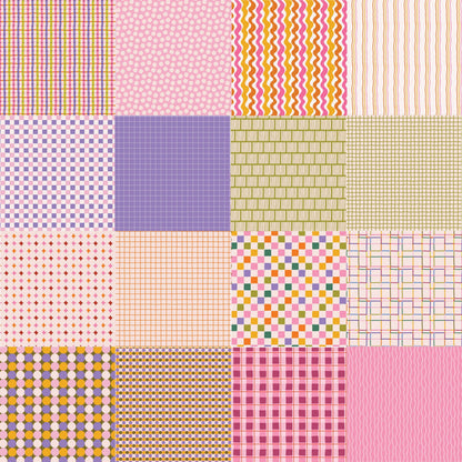 Geometric Patterned Paper Pack