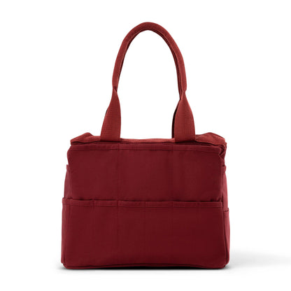 Soolla Studio Artist Bag, Sangria, Knitting Crochet Yarn Bag