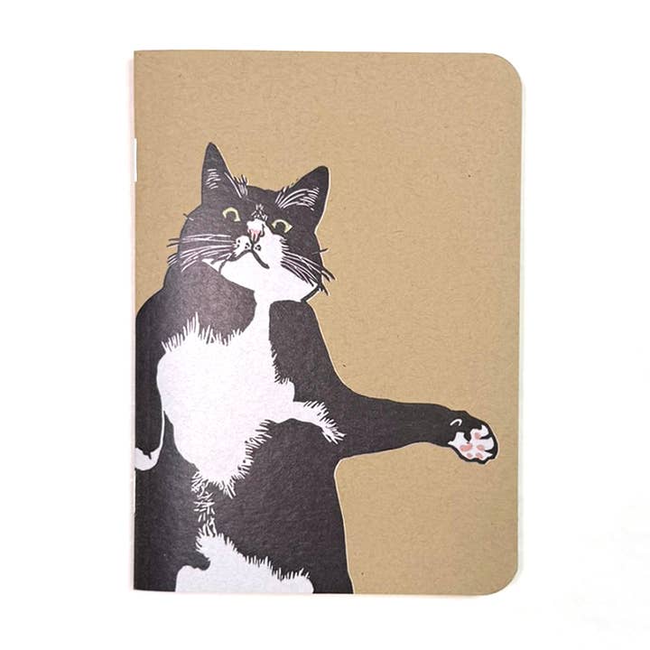 Cat softcover NOTEBOOK - LARGE