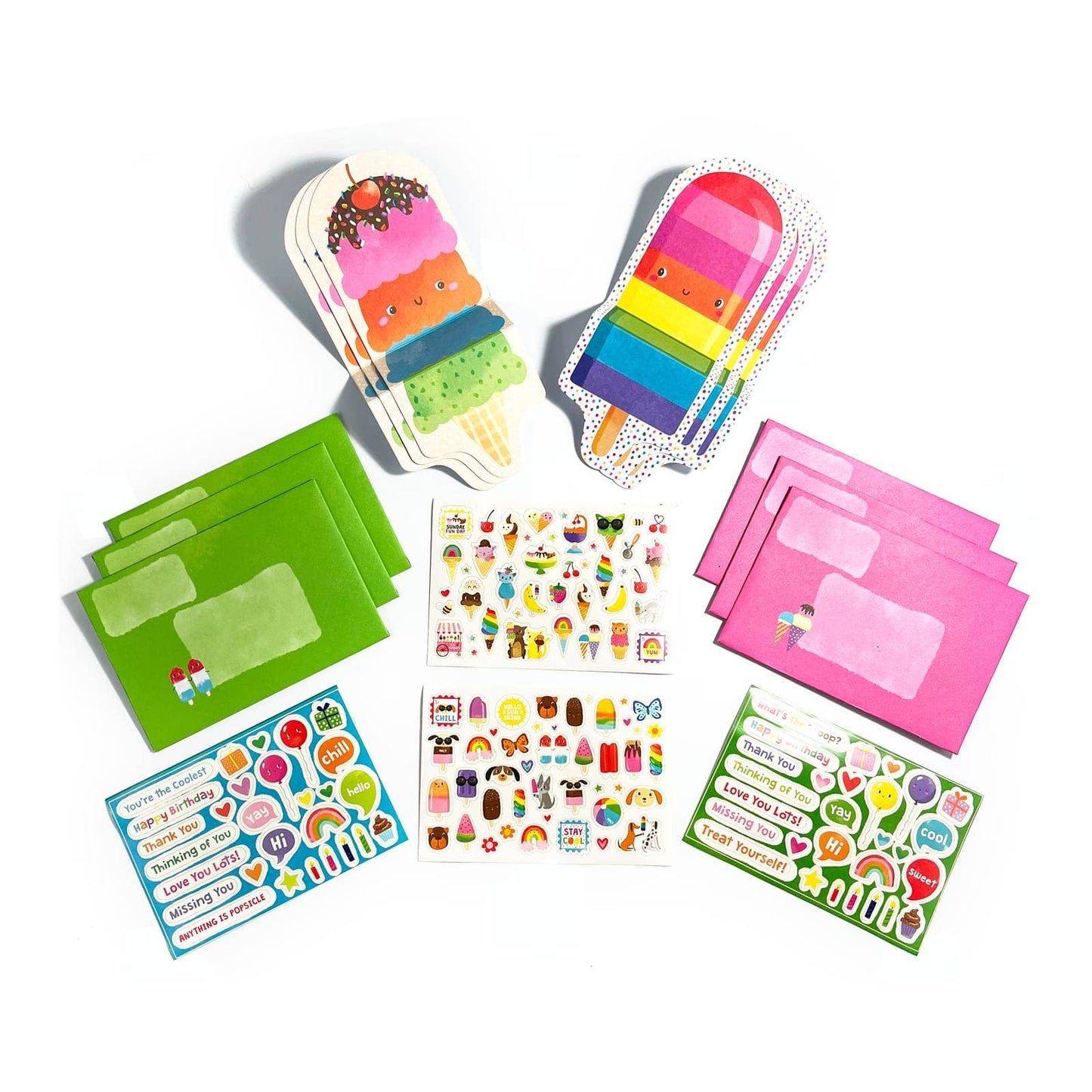 Tiny Tadas!: Notecard & Sticker Kit (Sweet Treats)