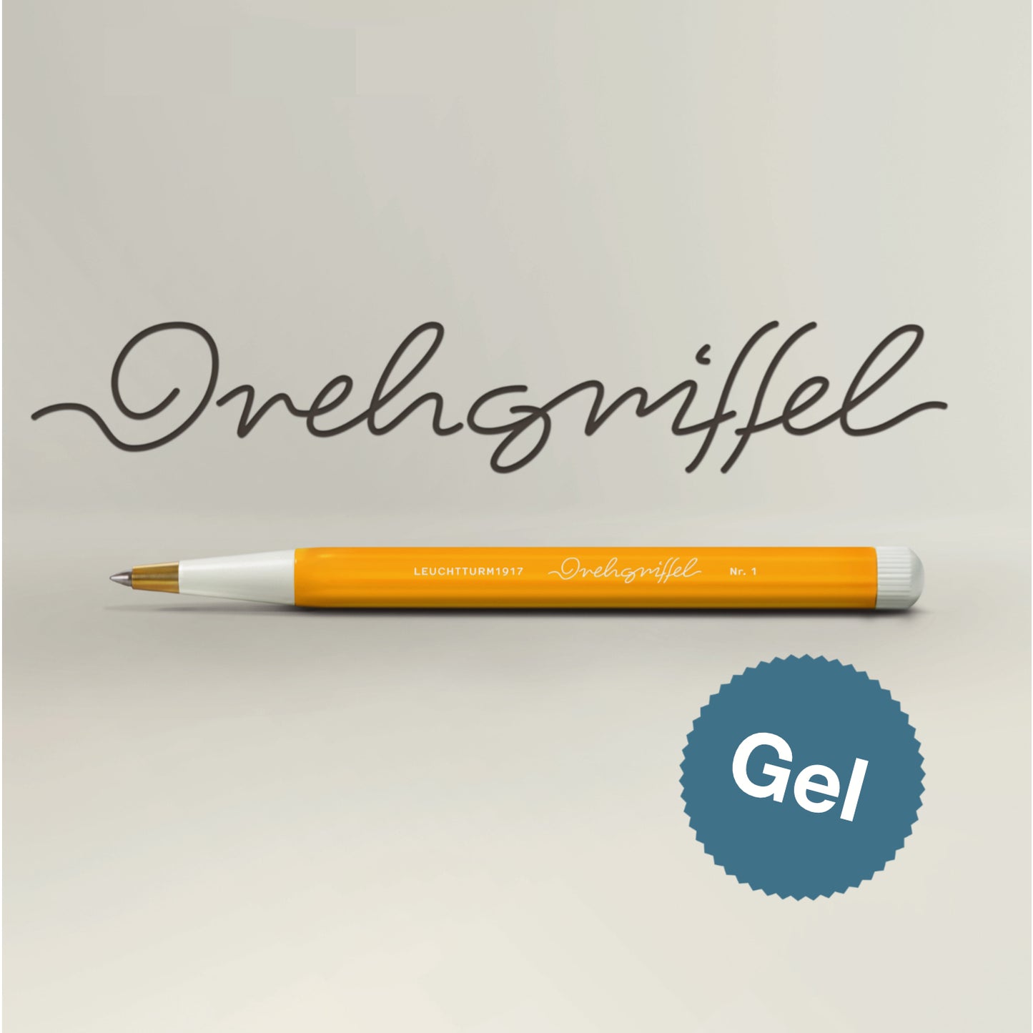 Drehgriffel Nr. 1 - Gelpen with black ink