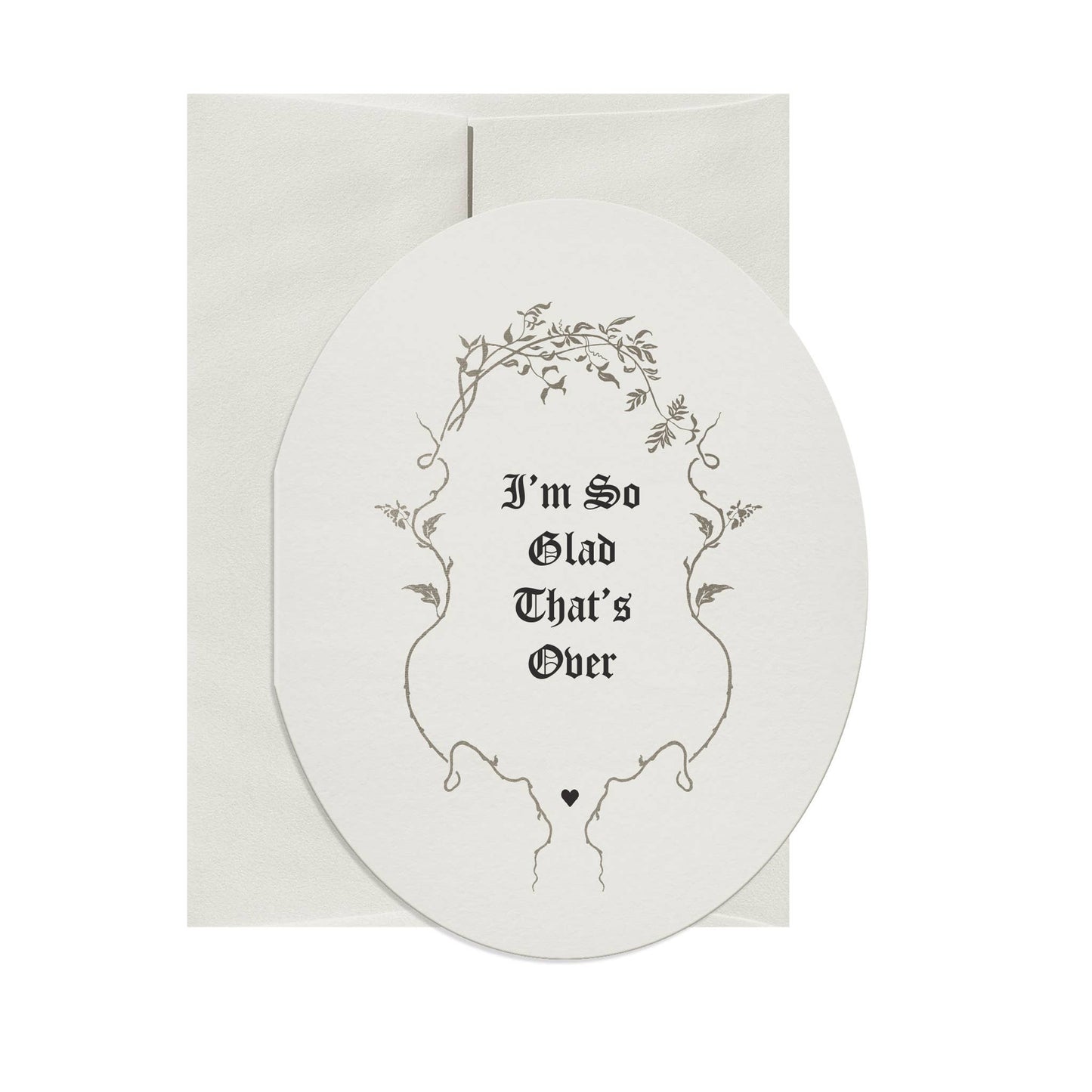 "I'm So Glad" Greeting Card