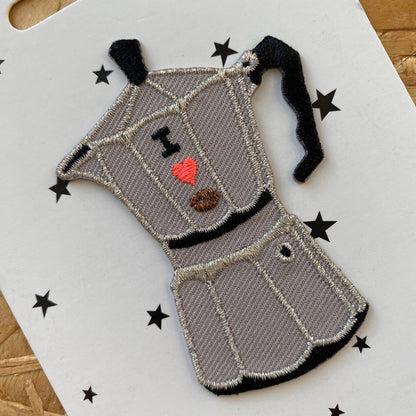 Iron on Patch - Moka Pot