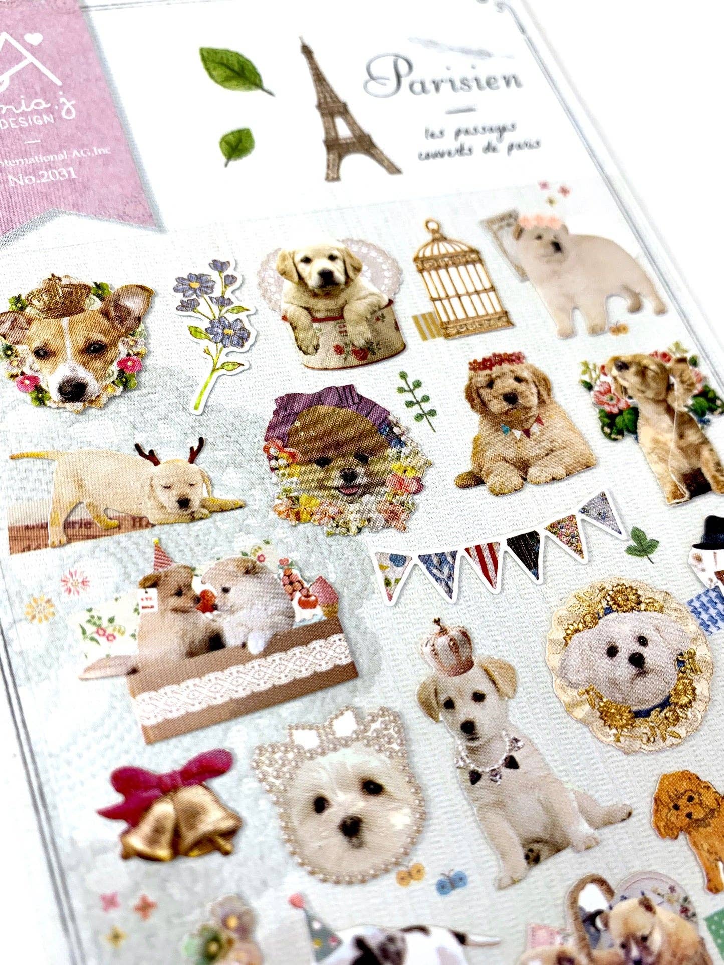 Parisien Nylon Stickers