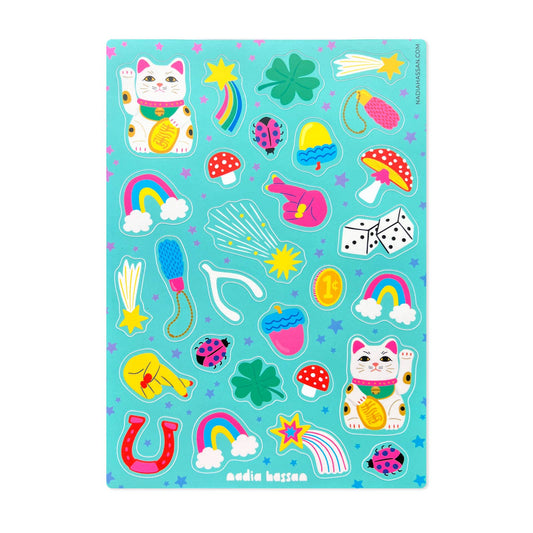 Lucky Charms 5x7 Sticker Sheet