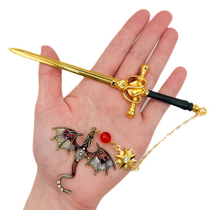 Mystical Dragon Sword Letter Opener