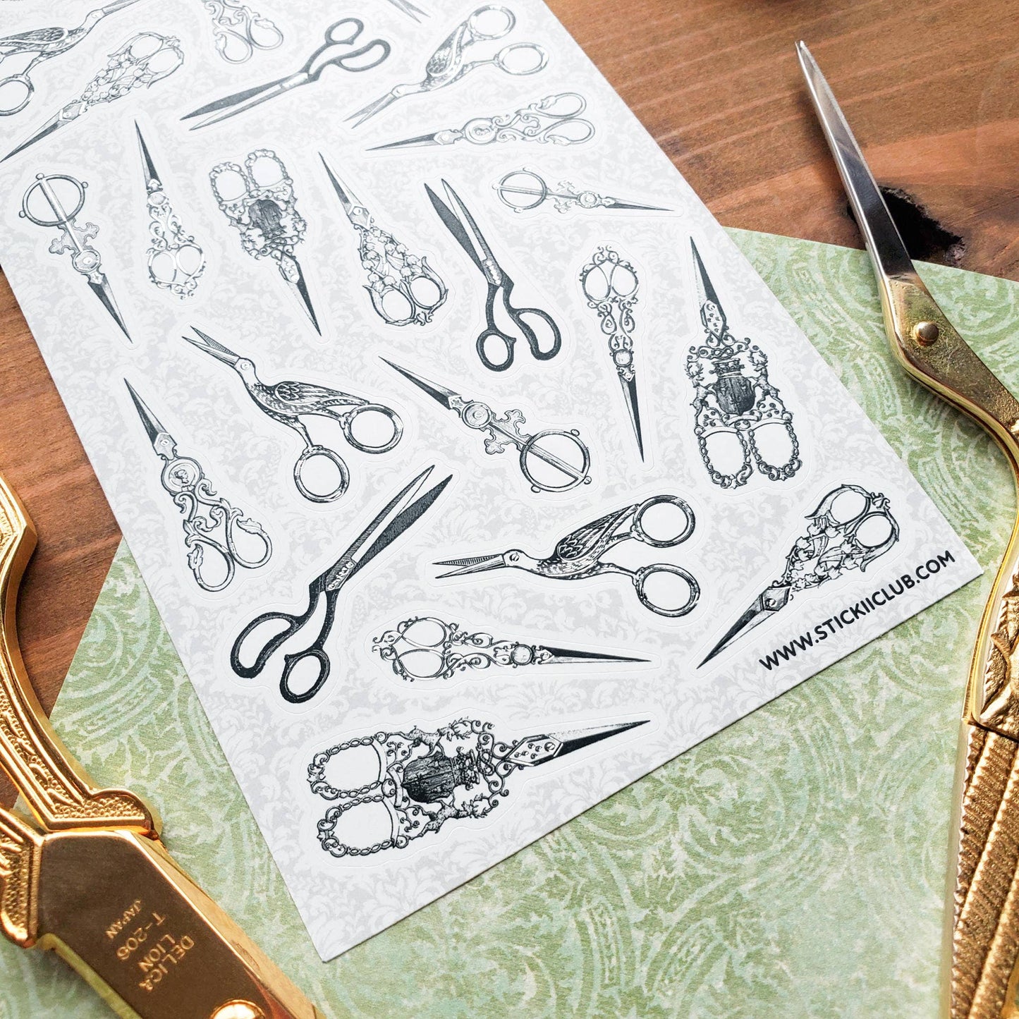 Cut it Out Sticker Sheet