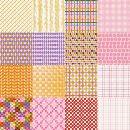 Geometric Patterned Paper Pack
