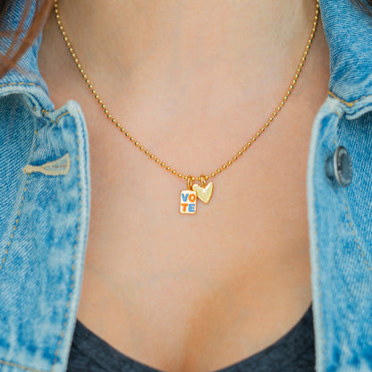 Charm Garden - Vote Charm - Gold
