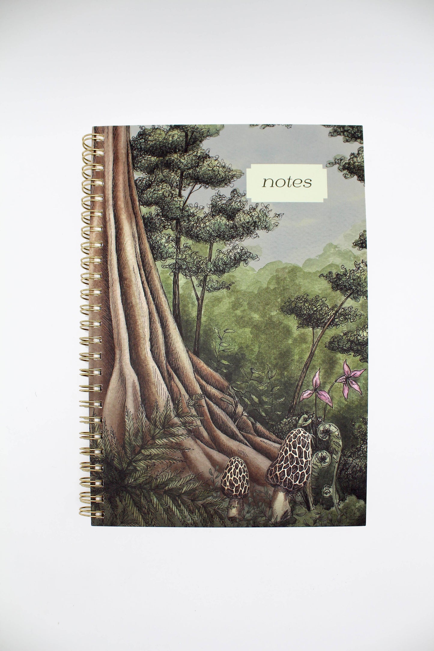 Forest Spiral Journal Notebook