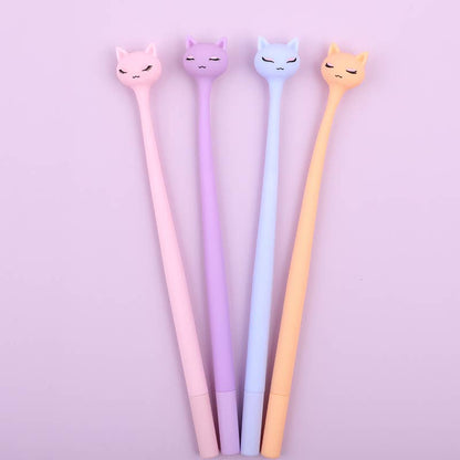 Pastel Cats Wiggle Gel Pen