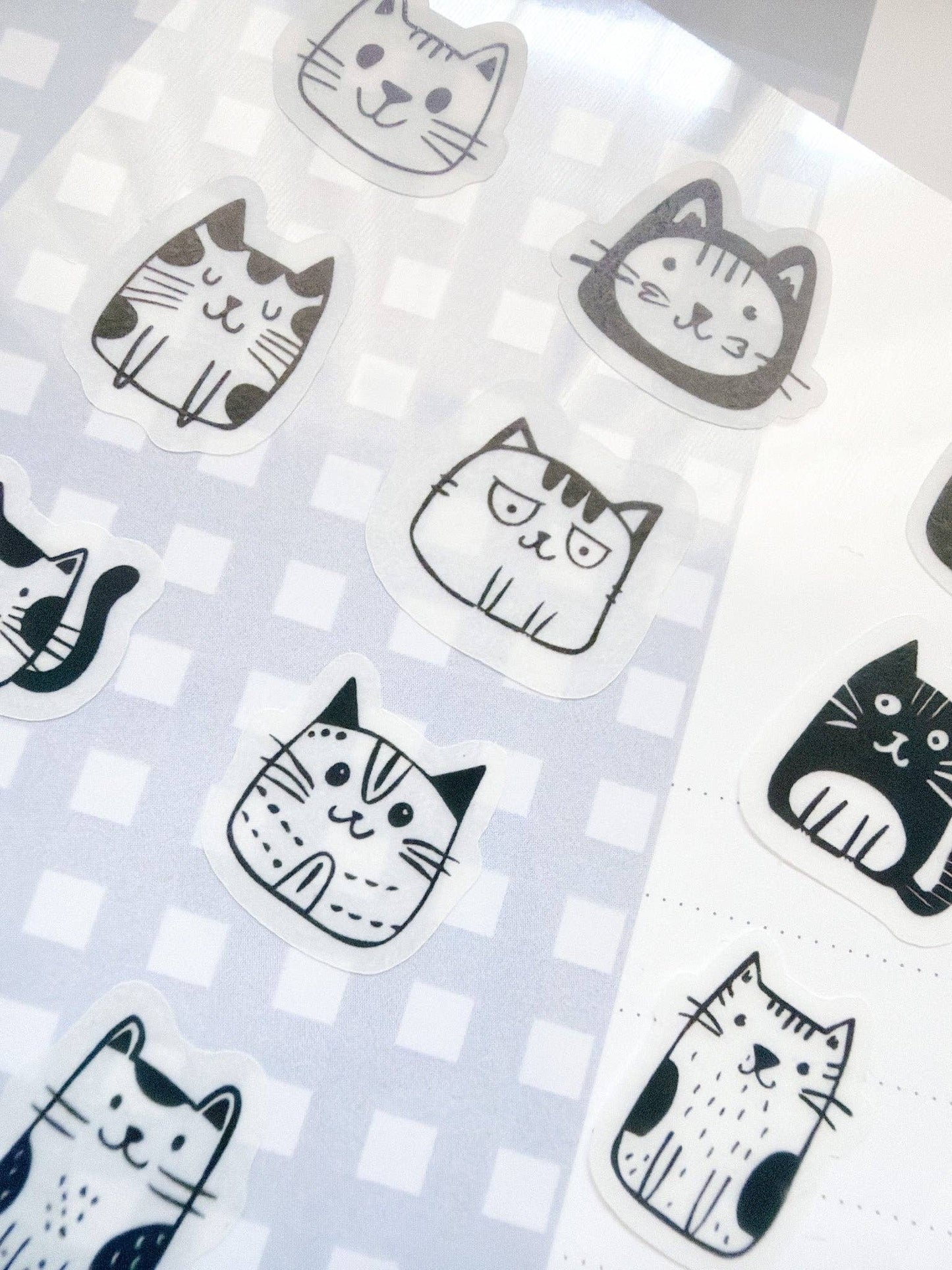 Kuboandlucy Stationery Co | Happy Cats Sticker Sheet