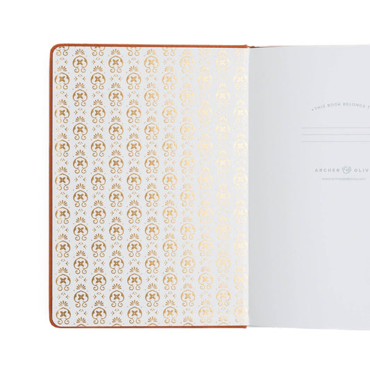 A5 Dot Grid: Chrysanthemum