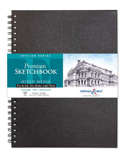 Stillman & Birn Mixed Media Sketchbook - Epsilon Series
