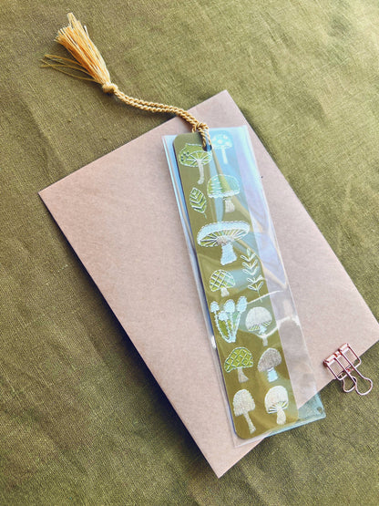 Wildlife Embroidery Tassel Bookmark