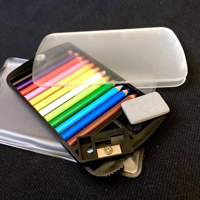 22131 Mini Pencils in Container Set
