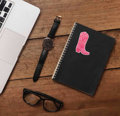 Pink Cowboy Boots Cowgirl Sticker for Hydroflask