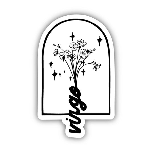 Virgo Buttercup Zodiac Sticker