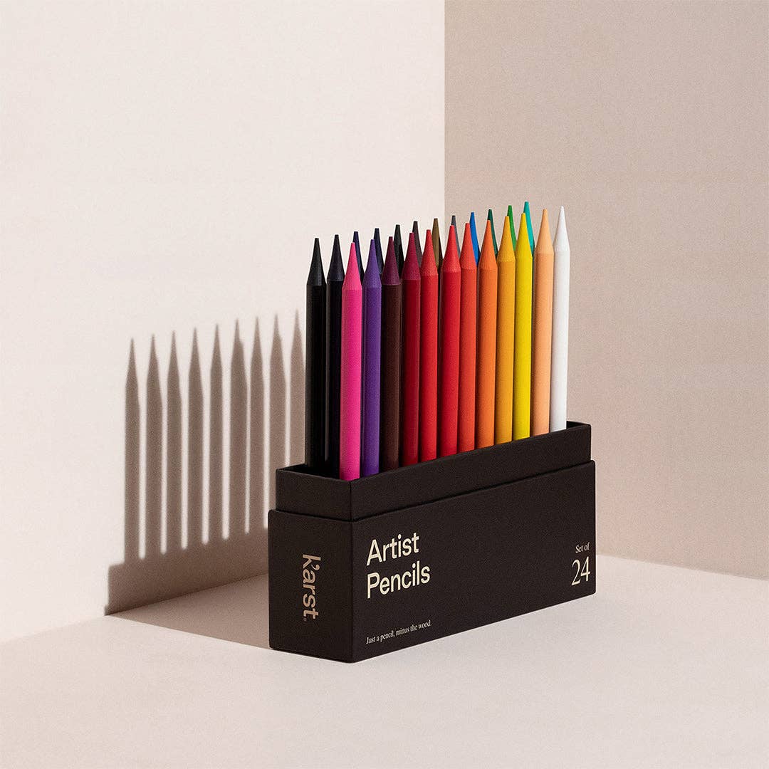 Karst - Woodless Artist Pencils - Set of 24