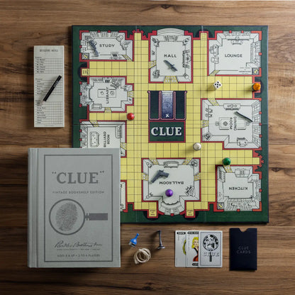 Clue Vintage Book Shelf Edition