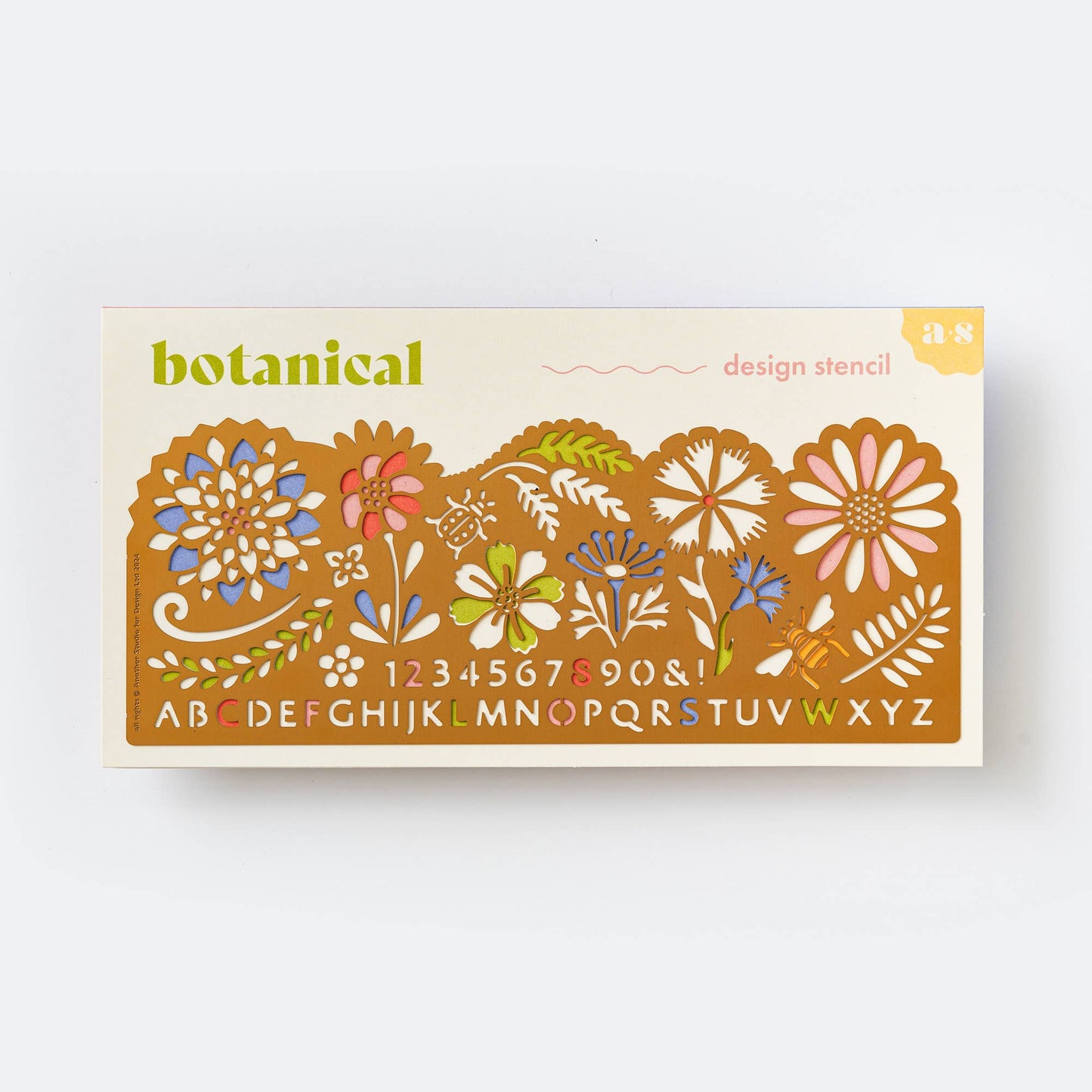 Botanical Design Stencil, Crafts & Journaling
