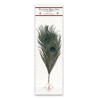 Genuine Peacock Quill Pen-Nib and Ballpoint-Bulk