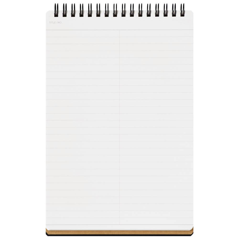 MARUMAN MNEMOSYNE N166 TWIN RING STENO PAD - A5 - GREGG RULED