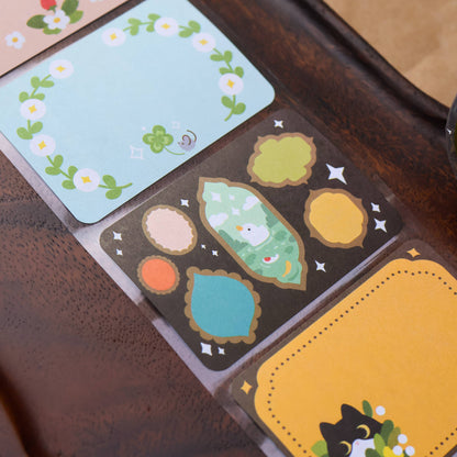 Paper Roll Labels - Retro Frames