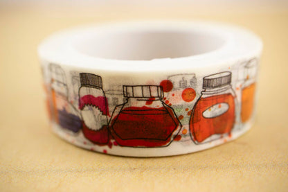 "Inky Dreams" Ink Bottle Washi Tape