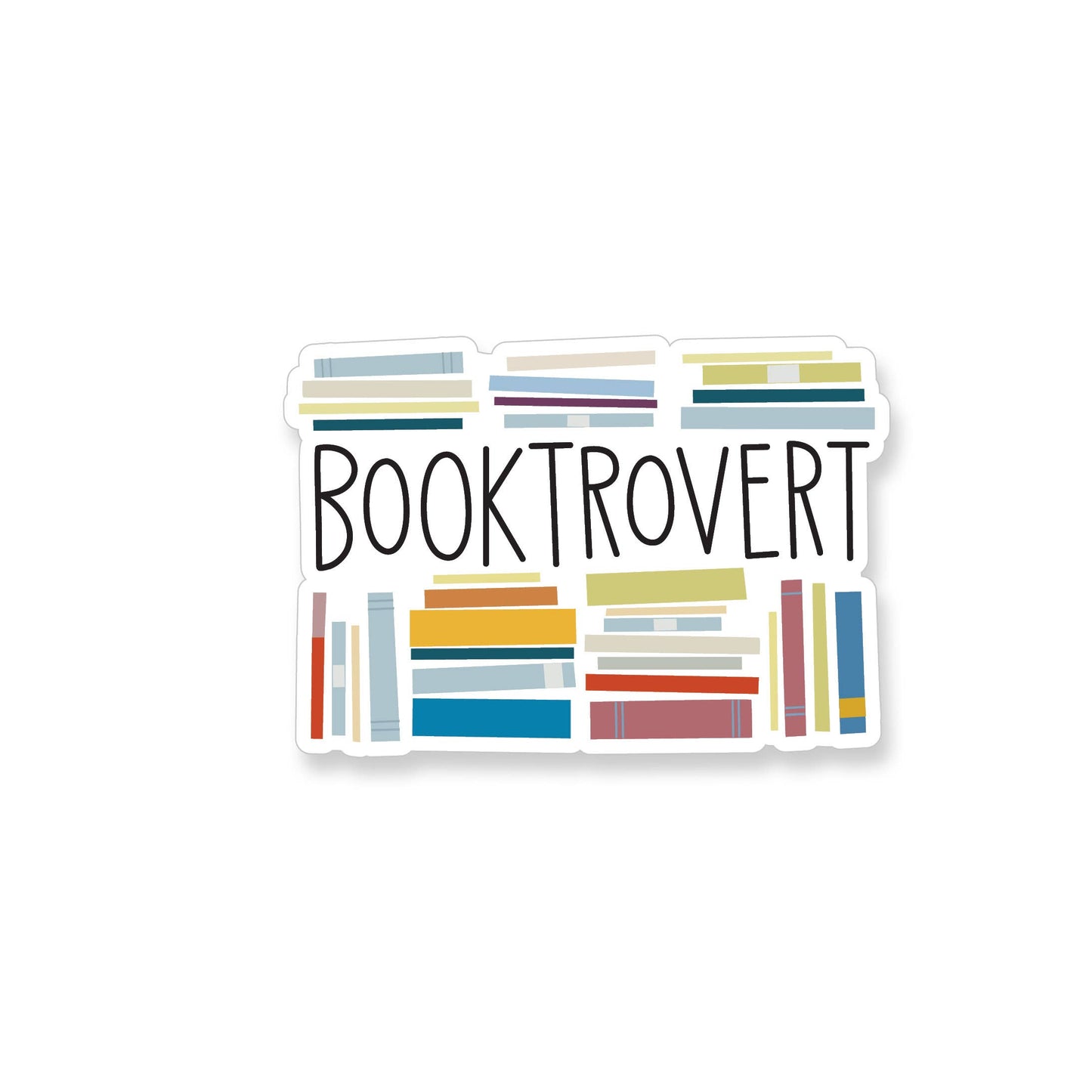 Booktrovert Vinyl Sticker
